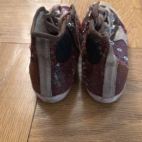 Golden Goose Deluxe Francy Sequin Sneakers Size 39 - Picture 5 of 7